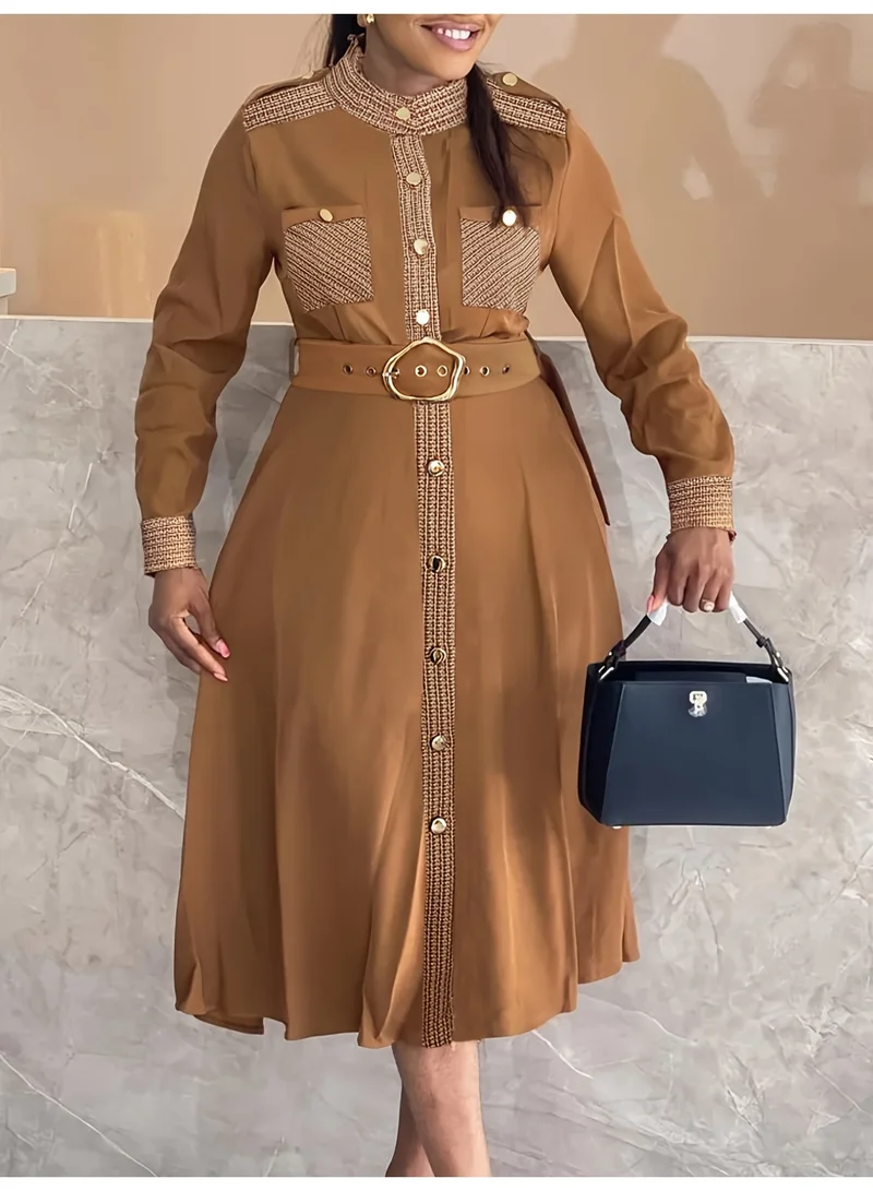 سيمبلي أنيق بالإضافة إلى حجم ماكسي فستان للنساء ، متعددة الاستخدامات للحفلة ، الشاطئ ، الملابس اليومية ، الربيع والصيف والخريف