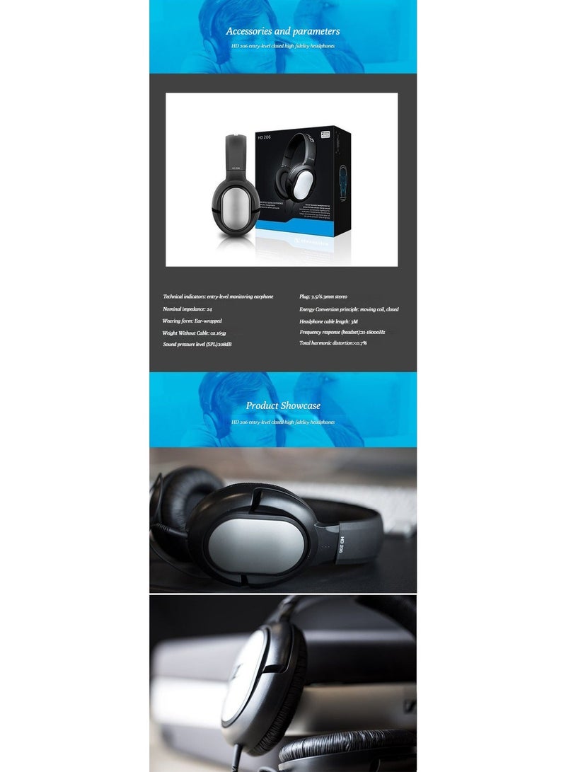 OneOdioPro10 Headset Earphones - Professional Music Headphones for Recording - DJ Mixing Console - Image 2