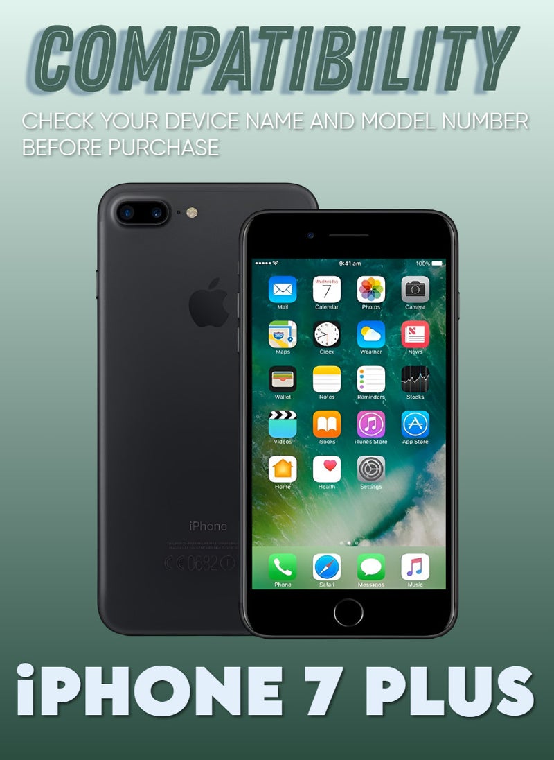 ACLIX 2 Pieces Antistatic ESD Dustof Premium Quality High Definition Anti-Spy Privacy Tempered Glass Screen tector Designed For  iPhone 7 Plus - Image 2
