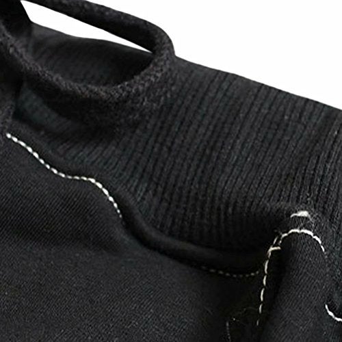 BINPAW Kids Cotton Pull On Active Sports Jogging Sweat Pants with Pockets for Little Boys & Big Boys, Black, Age 6T-7T (6-7 Years) = Tag 130 - Image 4
