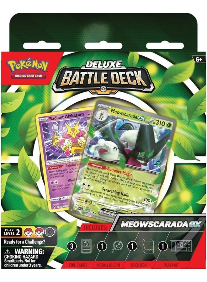 Pokemon Pokémon TCG: Meowscarada/Quaquaval ex Deluxe Battle Deck - Image 4