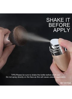 KYDA Airbrush Foundation Spray Silky Foundation Mist Makeup Flawless Coverage For Smooth Creamy Nude Finish Breathable Blendable Lasting Formula By Ownest Beauty125 Nude Beige  - Image 3
