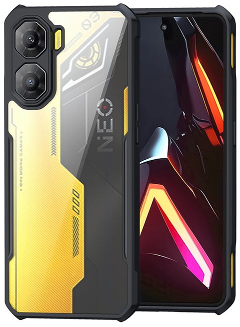 For ZTE Nubia Neo 3 5G Case, Camera Lens Protection Back Cover, TPU+PC Shockproof Bumper Mobile Phone Case, Anti-Yellowing Slim Fit Protective Casing