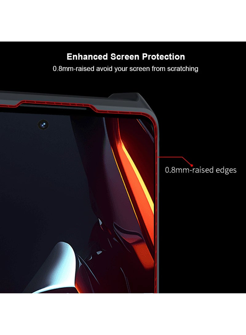 For ZTE Nubia Neo 3 5G Case, Camera Lens Protection Back Cover, TPU+PC Shockproof Bumper Mobile Phone Case, Anti-Yellowing Slim Fit Protective Casing - Image 4