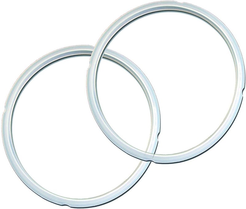 Instant Pot Sealing Ring Mini 3-Qt, Inner Pot Seal Ring, Electric Pressure Cooker Accessories, Non-Toxic, BPA-Free, Replacement Parts, Clear, 2 Count (Pack of 1) - Image 1