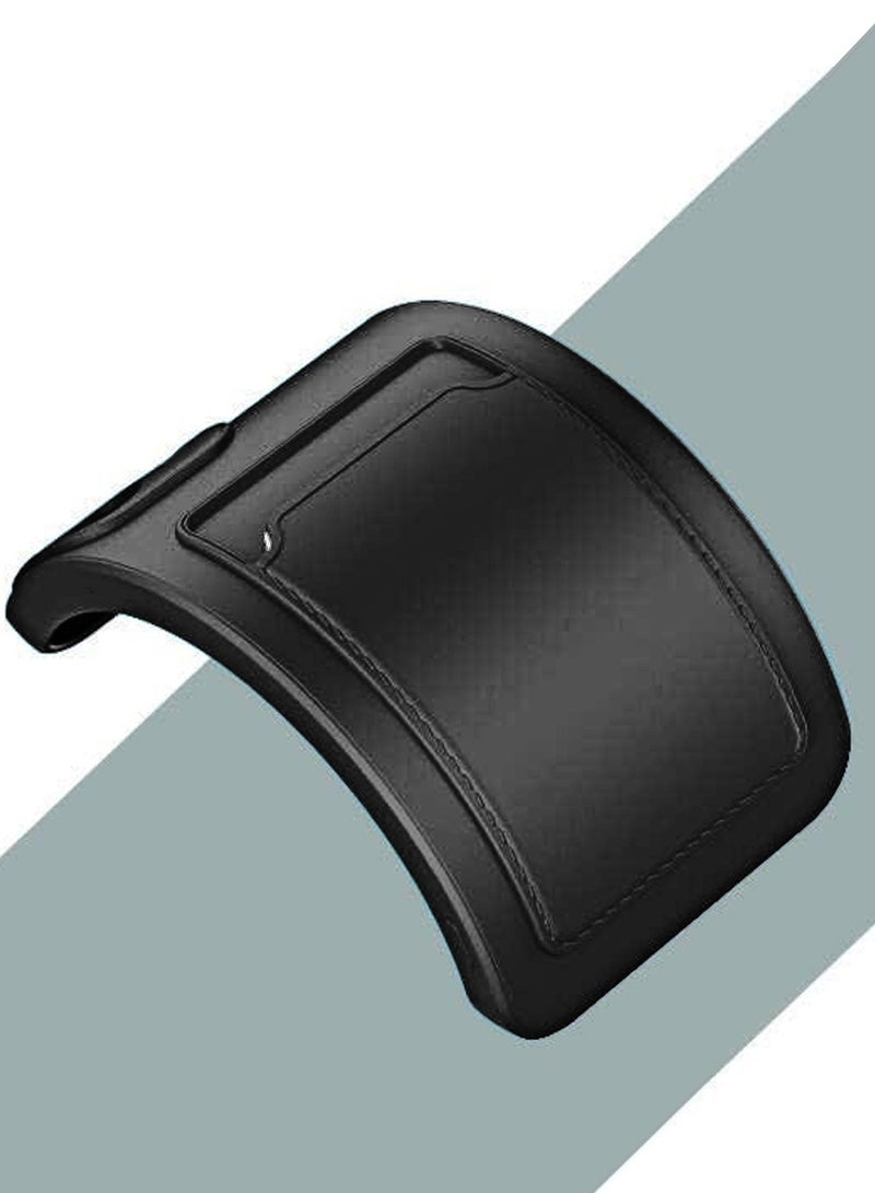 Wtech Infinix Zero 40 4G 2024 Silicone TPU with Card Holder Case Cover - Black - Image 4