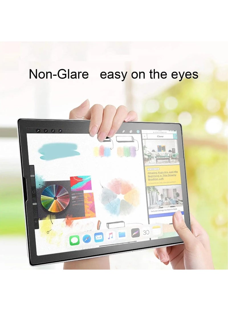 Paper Textured Screen Protector for iPad 9th/8th/7th (10.2-Inch, 2021&2020&2019) Draw Like on Paper touch Anti Glare Case Friendly - Image 3