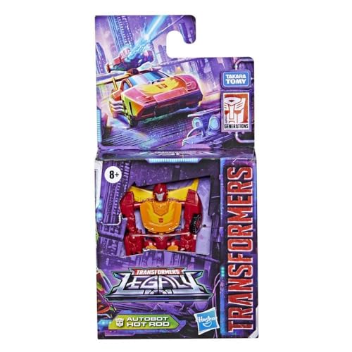 Transformers Toys Generations Legacy Core Autobot Hot Rod Action Figure Kids Ages 8 and Up 35inch - Image 5