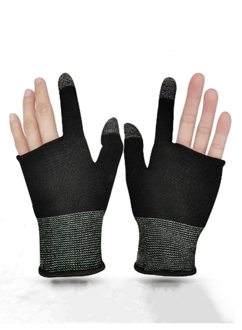 Gaming Gloves Sweatproof Breathable Touch Finger Gloves For Mobile Games  - Image 1