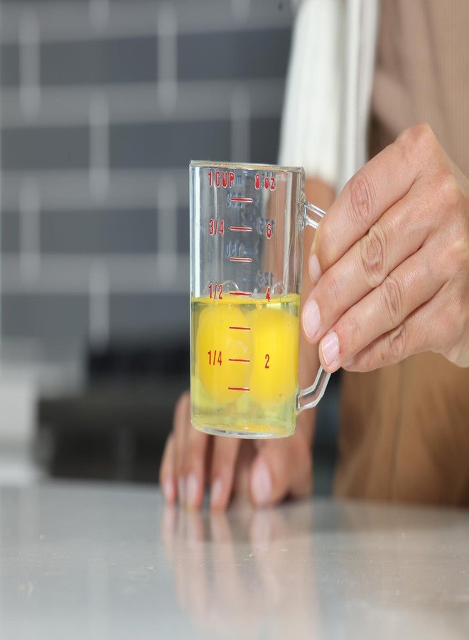 Cambro Measuring Cup - 3 Pack - 1 Cup, 2 Cup, 4 Cup (Clear) - Image 4