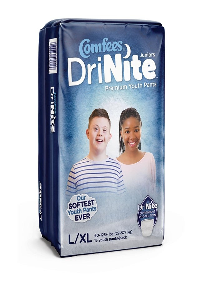 Attends Comfees DriNite Juniors Youth Youth Absorbent Underwear Large/X-Large 60 to 125 lbs. CMF-YLXL, 13 Ct - Image 3