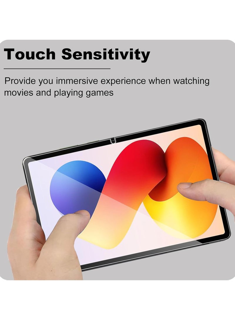 【2-Pack】 Screen Protector Compatible with Xiaomi Redmi Pad 2 Pro 12.1-inch 2025 Tempered Glass Film, 9H Hardness Scratch-Resistant Protector, Ultra-Clear Bubble-Free - Image 5