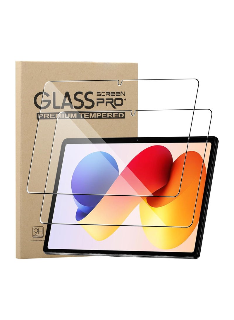 【2-Pack】 Screen Protector Compatible with Xiaomi Redmi Pad 2 Pro 12.1-inch 2025 Tempered Glass Film, 9H Hardness Scratch-Resistant Protector, Ultra-Clear Bubble-Free - Image 1