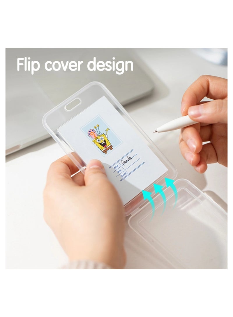 Deli ID Card Holder With Lanyard Assorted Colours - Image 3