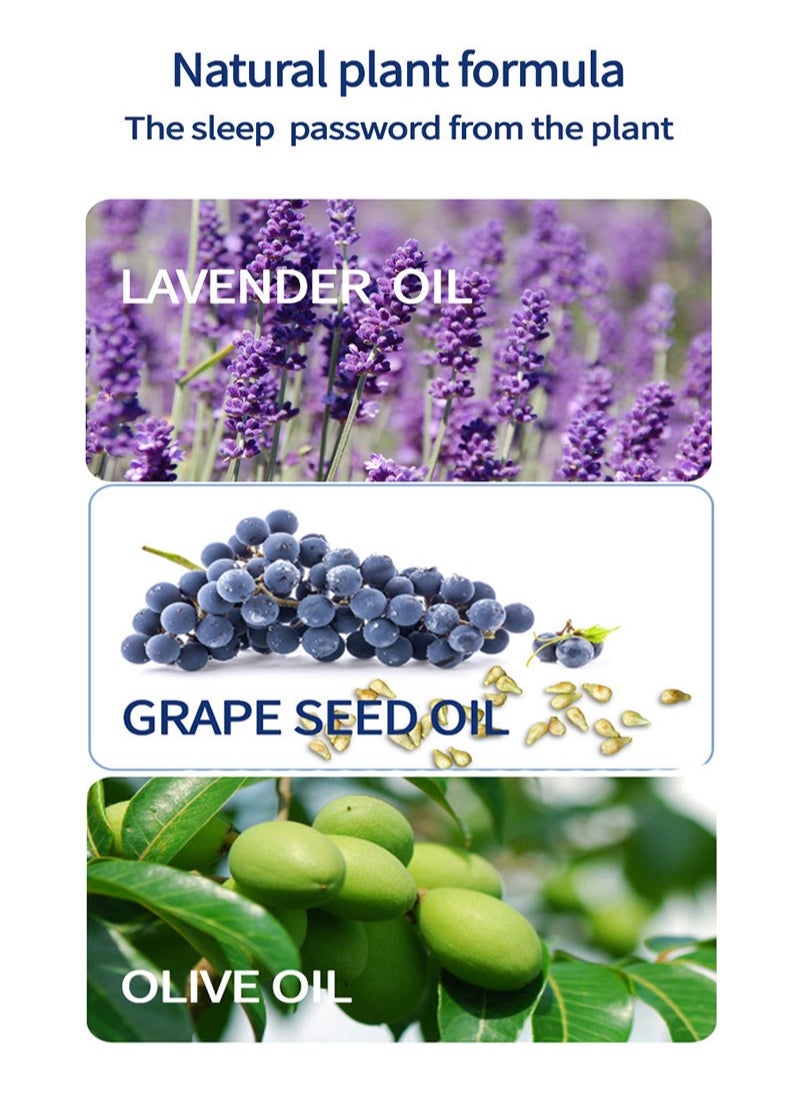 lansiyi Lavender Sleep Essential Oil Blend, 20ml - 100% Pure and Natural Therapeutic Grade for Massage,Relaxation,Deep Sleep,Washing and Meditation,For Aromatherapy Oil Diffuser,Helps Relax Mind Body Soothing  - Image 4