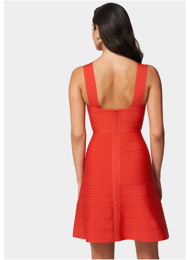 bebe - BANDAGE V-NK A-LINE DRS - Image 1