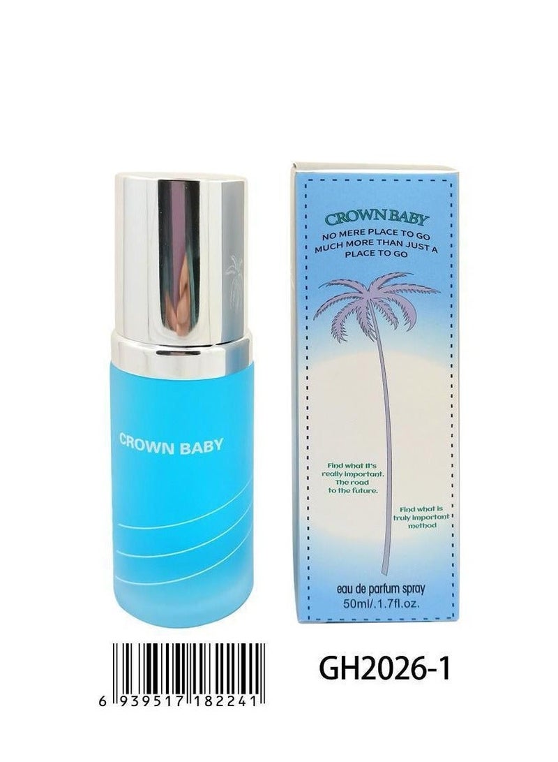 Crown Baby Perfume for Children with a Musk and Powder Scent, 50 ml