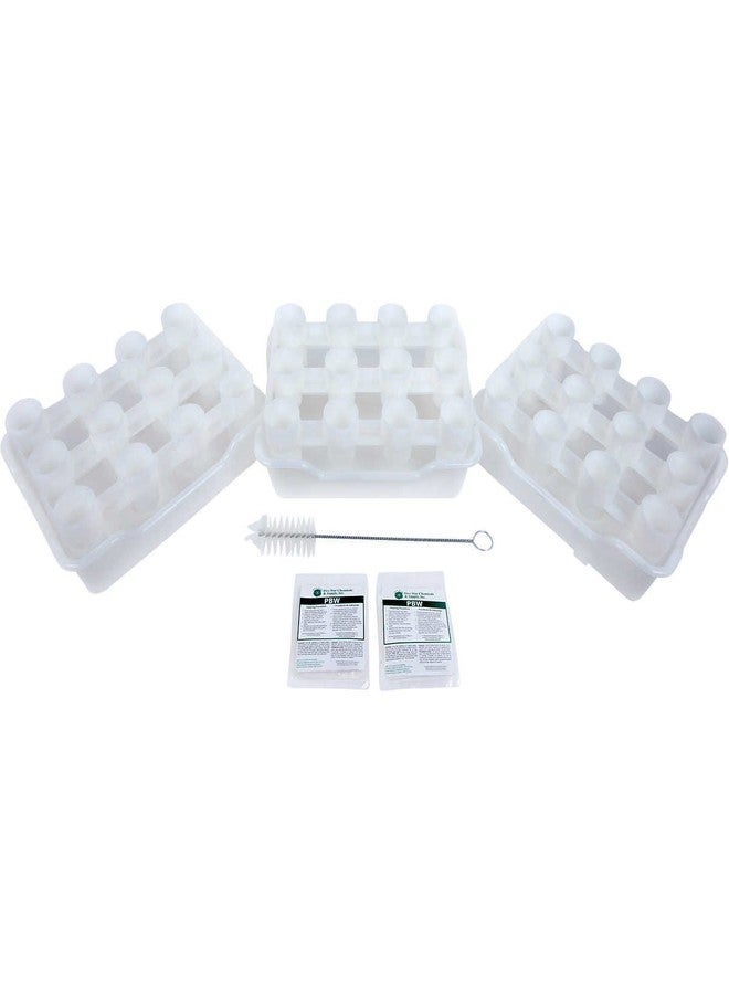 fastrack FASTFERMENT - 12-Bottle Drying Rack & Tray| Bottle Drying Tree Alternative | Dry & Store your Wine or Bomber/Belgian Bottles | 2-Stackable Racks, 1 Tray | Dishwasher Safe | Home Brewing Supplies - Image 5