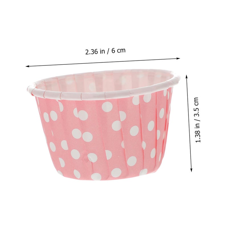50 Pcs Disposable Paper Ice Cream Cups Dessert Bowls For Jelly Pudding Food Packaging - Image 5