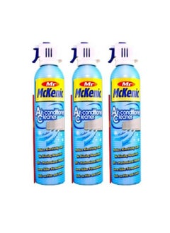 Mr McKenic Air Condition AC Cleaner Cleaner Self-Rinsing, No Harsh Chemicals & Eliminates up to 99.9999% harmful germs Mr Mckenic (374g) Pack Of 3 Great Value  - Image 1