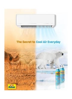 Mr McKenic Air Condition AC Cleaner Cleaner Self-Rinsing, No Harsh Chemicals & Eliminates up to 99.9999% harmful germs Mr Mckenic (374g) Pack Of 3 Great Value  - Image 3