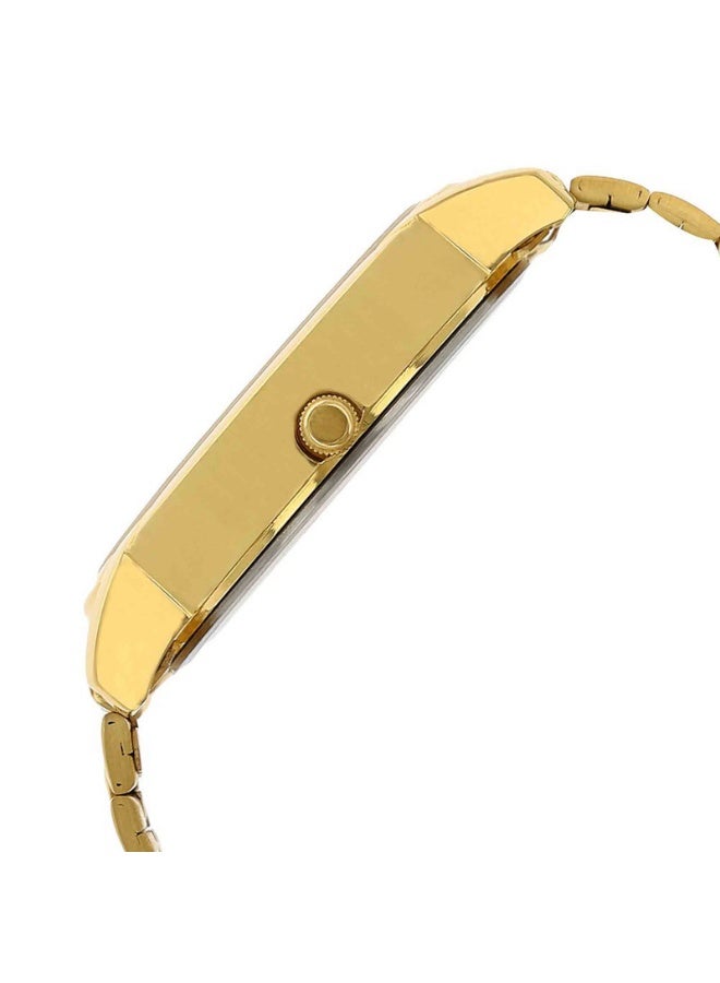 Sonata 77031YM04 Men’s Watch – Silver Dial, Gold Stainless Steel Strap, Day & Date Function, Quartz Movement - Image 3