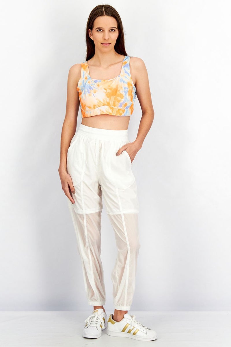 Tchibo Women Sportswear Fit Sleeveless Training Sports Bra, Orange Combo - Image 2