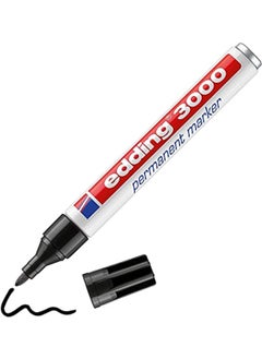 Edding 3000 Permanent Marker, Black  - Image 1