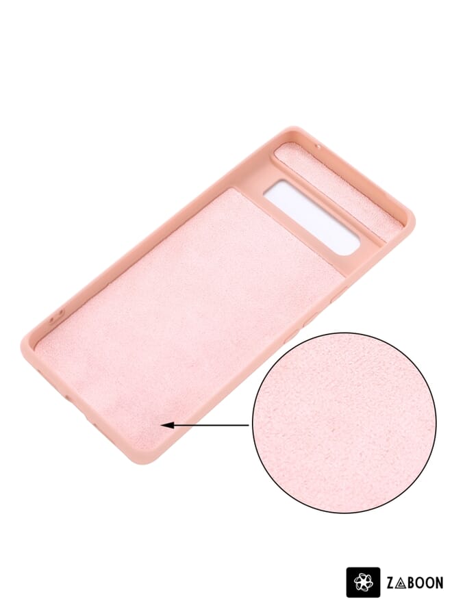 Zaboon Pure Color Liquid Silicone Shockproof Full Coverage Case Protective Case For Google Pixel 6 Pro - Image 2