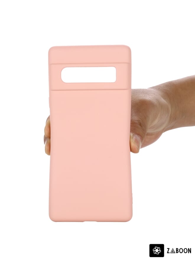 Zaboon Pure Color Liquid Silicone Shockproof Full Coverage Case Protective Case For Google Pixel 6 Pro - Image 3