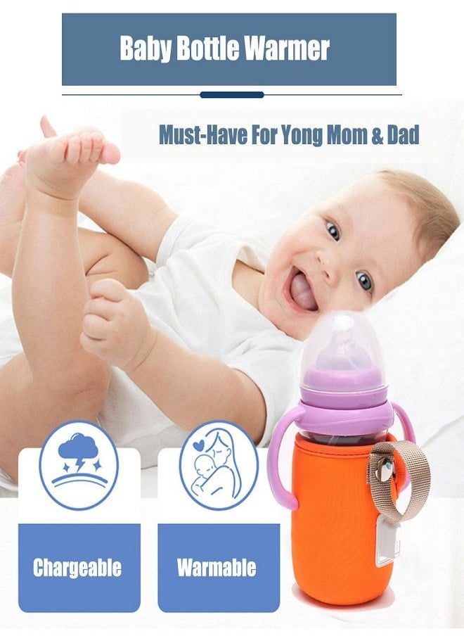 Generic - USB Baby Portable Milk Travel Cup Heater Anti Scald And Warm Bag Car Portable Milk Warmer - Image 1
