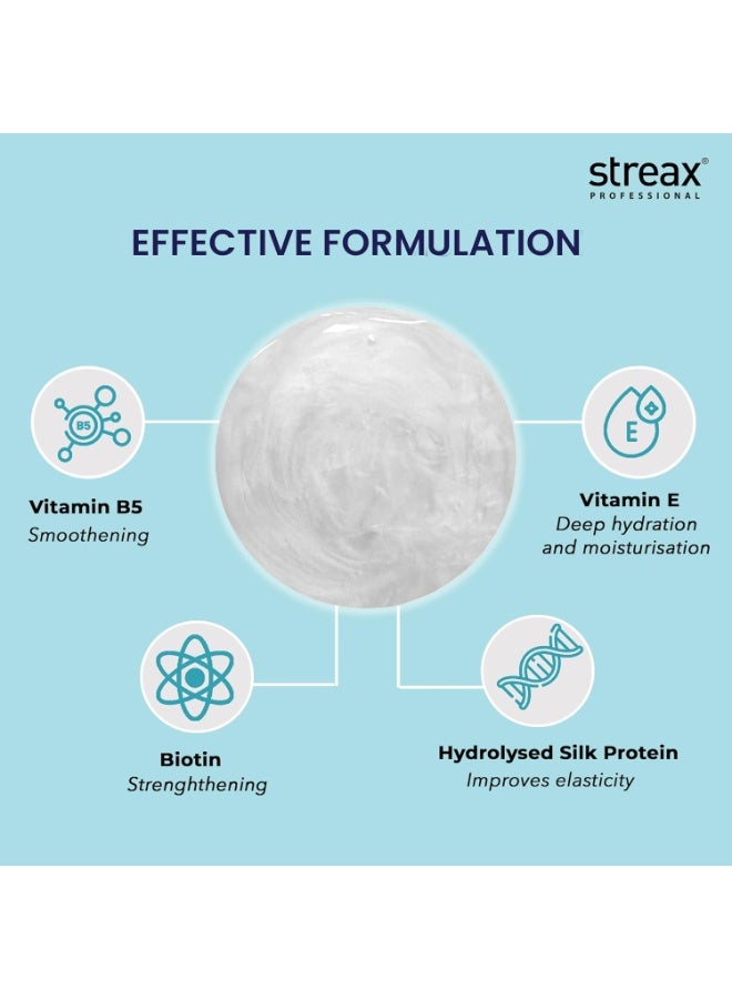 ستريكس شامبو بروفيشنال فيتاريش كير بروفيشنال شامبو لتنعيم ولمعان الشعر للنساء| شامبو الشعر المغذي بيوفيت-أ-أوكس | غني ببروتينات الحرير| مثالي للشعر العادي إلى الجاف والمجعد| عبوة 300 مل - Image 3