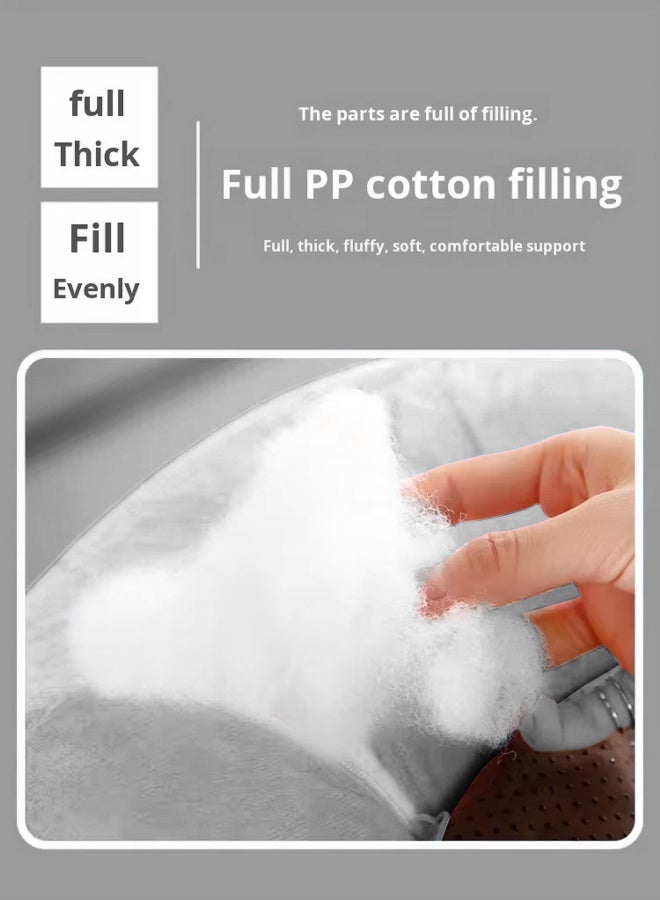 Aissiora Baby Sitting Chair, Baby Sofa, Baby Support Seat, Learning Sitting Chair, Soft Plush Floor Sofa for Baby， Suitable for Boys and Girls - Image 3