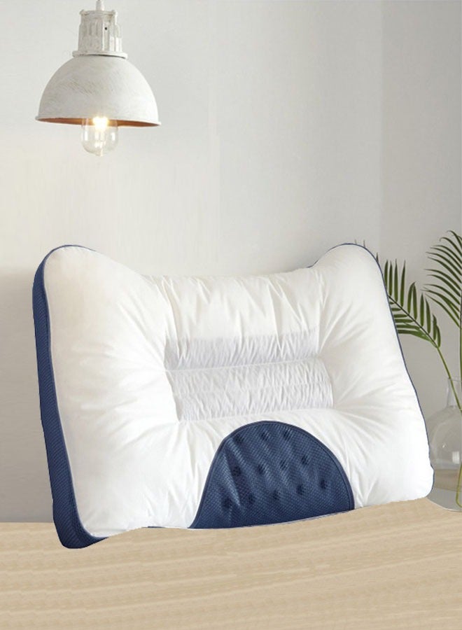 زي سي إم - هابي وسادة كاسيا القطنية المريحة للغاية لدعم عنق الرحم الأمثل والنوم السعيد 48 * 74 سم - Image 1