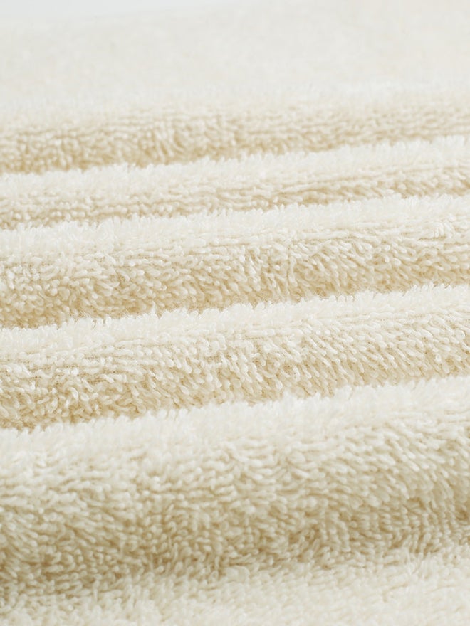 FIELDCREST 6-Piece Plain Bath Towel 500 Gsm 500 Gsm Ivory - Image 3