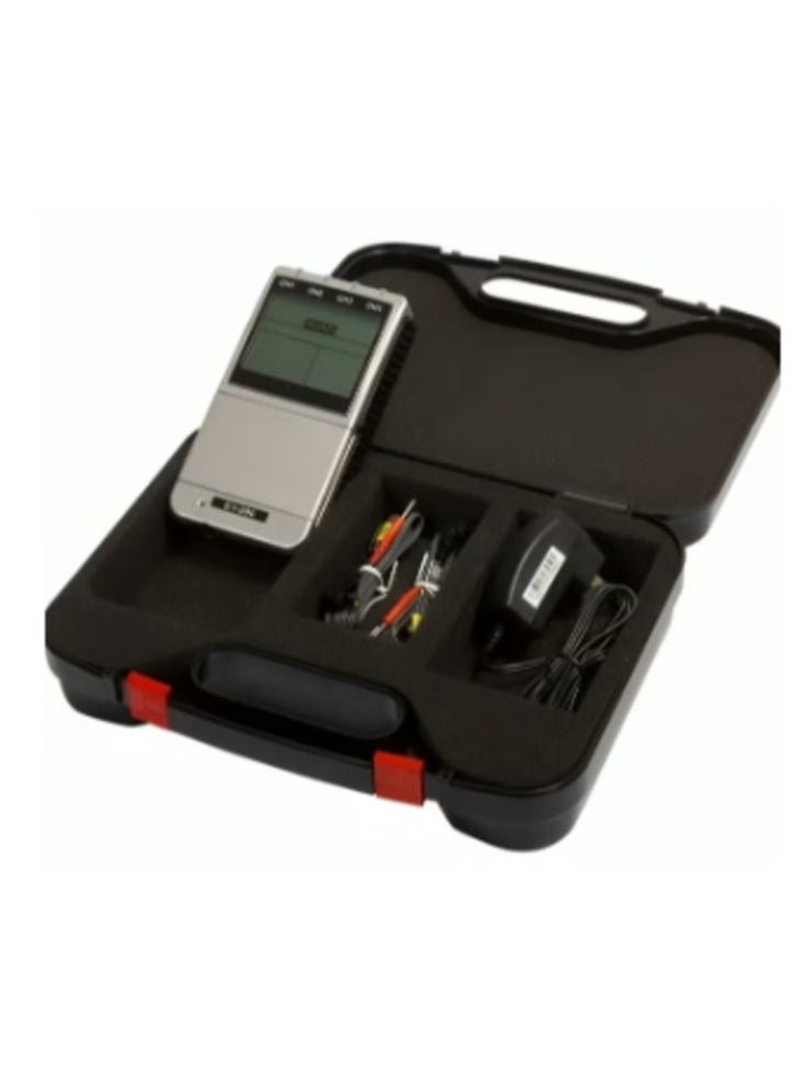 tens TENS Dual Channel Pain Relief Machine and TENS Muscle Stimulator with 4 TENS Pads, for Pain Relief and Pain Management Treatment 