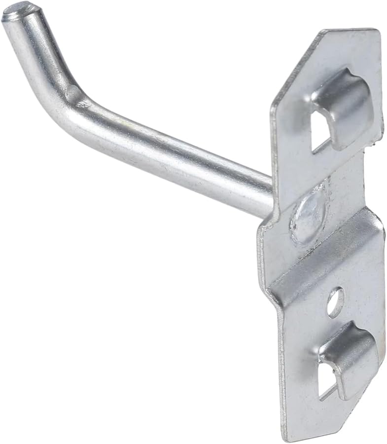 10 قطعة 50 مم خطافات تعليق معدنية لوحة ثقب سميكة رف عرض أدوات لمحل مطبخ - Image 5