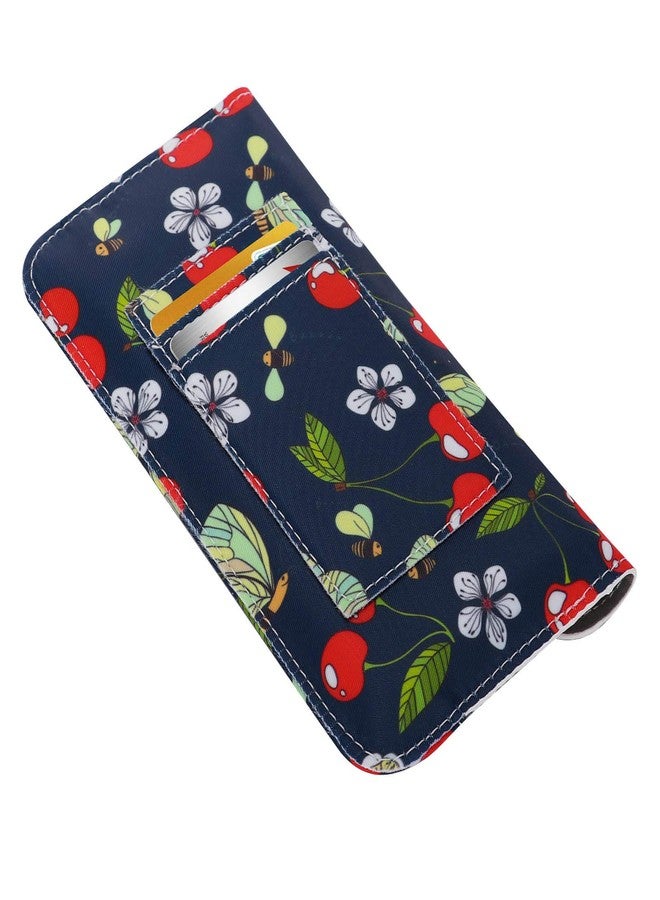 XEYOU Women's Card Wallet Envelope Style Credit Card Holder Cute Cash Wallet for Ladies (Cherry) - Image 3
