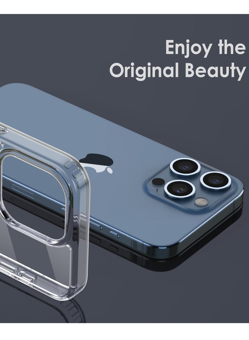 BORTONY iPhone 16 Pro Max Case 6.9 inch Crystal Clear Scratch Resistant iPhone 16 Pro Max Cover Transparent Slim Thin Shockproof Protective Case Cover for iPhone 16 Pro Max - Image 5