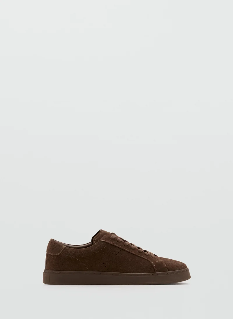 مانجو مان Suede Trainers