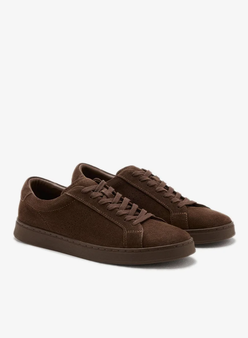 مانجو مان Suede Trainers