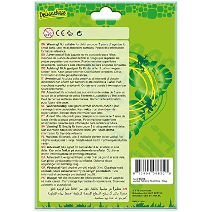 Deluxebase لعبة ديلوكس بيس ضفدع جامبو إكستريم ستريتشيس - Image 5
