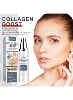 YG LianKai 3Pcs Eelhoe Collagen Boost Antiaging Serum Eelhoe Collagen Boost Serum Eelhoe Collagen Antiwrinkle Cream Anti Aging Serum For Women Collagen Booster For Face With Hyaluronic Acid(90Ml)  - Image 2