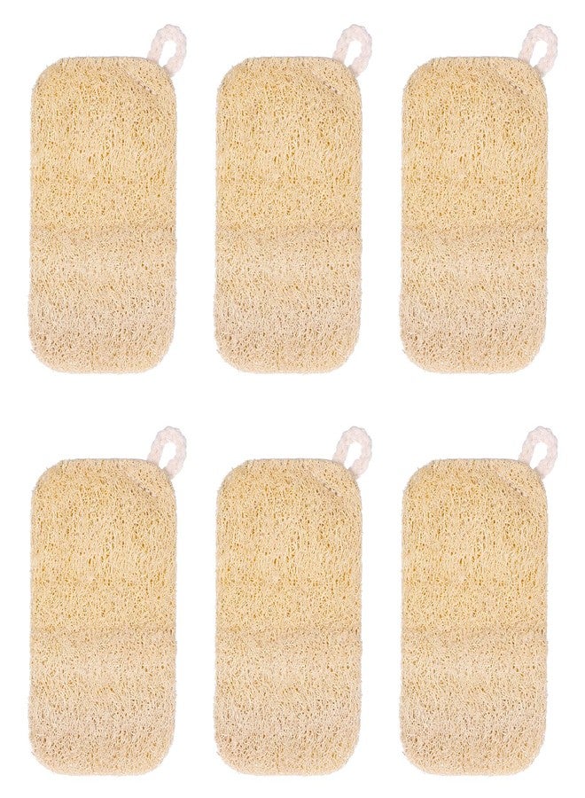 Aeaocvo 6 PCS Loofah Dish Sponge, Compostable Natural Sponges for Dishes, Natural Loofah Sponge for Kitchen - Image 1