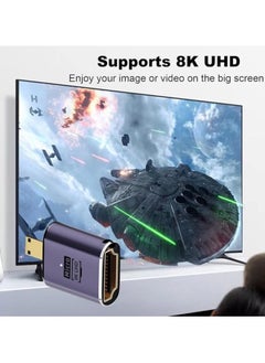 erorex Micro HDMI to HDMI Adapter, 3 Pcs 8K 90 Degree Left and Right Angle, Micro HDMI Male to HDMI Female Cable, for Sony A6000, Raspberry Pi 4, GoPro Hero 7 and Other Sport Camera  - Image 5