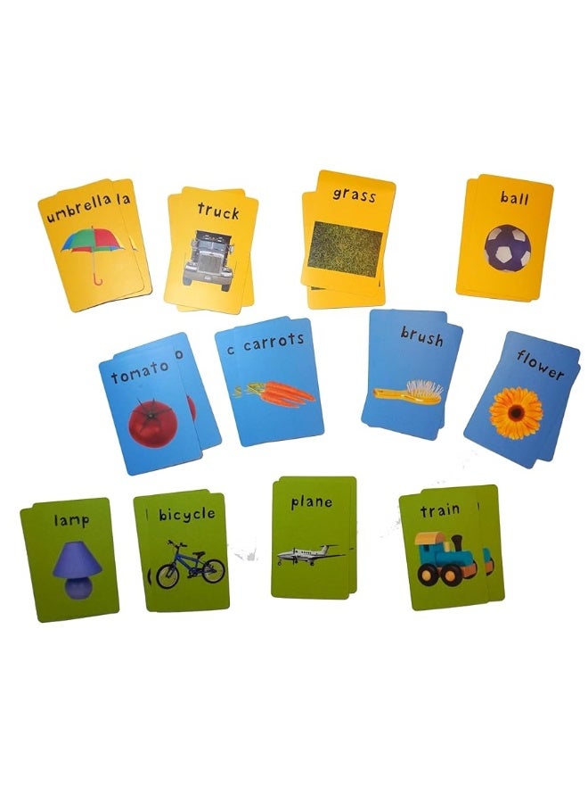 Briarpatch, First 100 Words Matching, Kids Early Learning Card Game Activities, Travel Game for Preschoolers and Family, Ages 2+ - Image 3