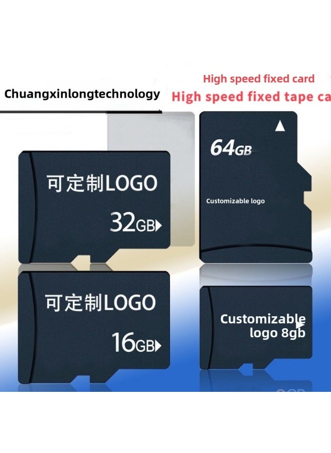 Direct TF Memory Card 128G Home Monitoring 32G Camera 64G Driving Recorder Memory Card-Color:White-Capacity:256m Fixed Tape Can Be Expanded