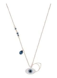 Rose Gold/Clear/Blue