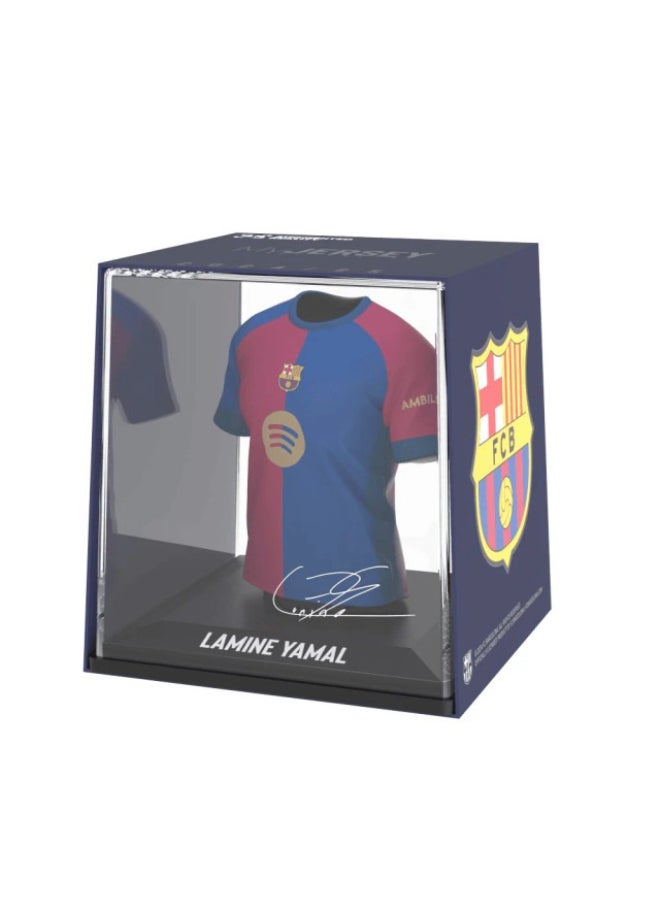 Splink FC Barcelona Lamine Yamal Home Jersey Display Case, Official Licensed Collectible, 2024/2025 - Image 3