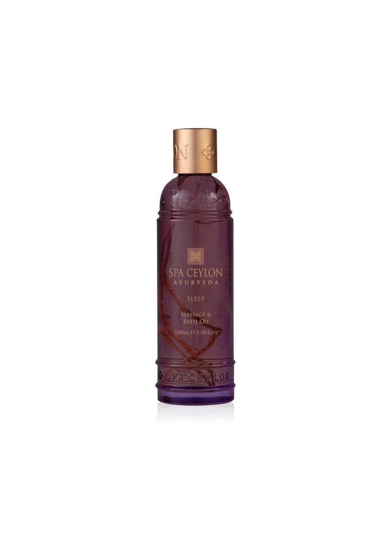 Spa Ceylon Sleep Massage & Bath Oil | Natural Therapy Blend | Ayurveda Wellness 100ml - Image 3